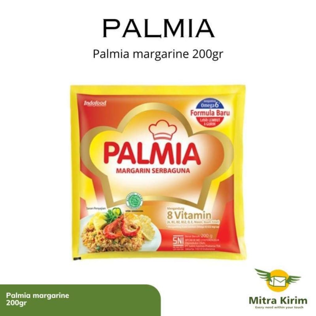 Palmia margarin 200g/palmia margarin/margarin