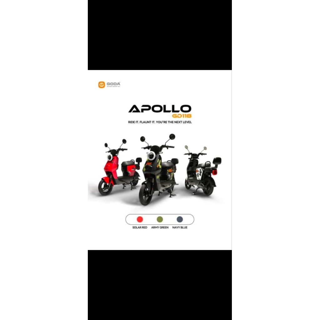 Sepeda listrik Goda 118 Apollo