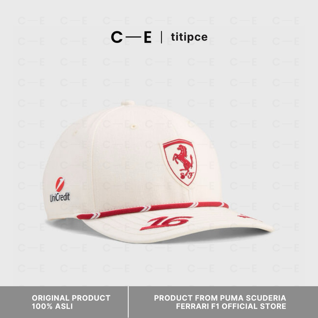 SCUDERIA FERRARI F1 PUMA 2026 Charles Leclerc Monaco GP Cap