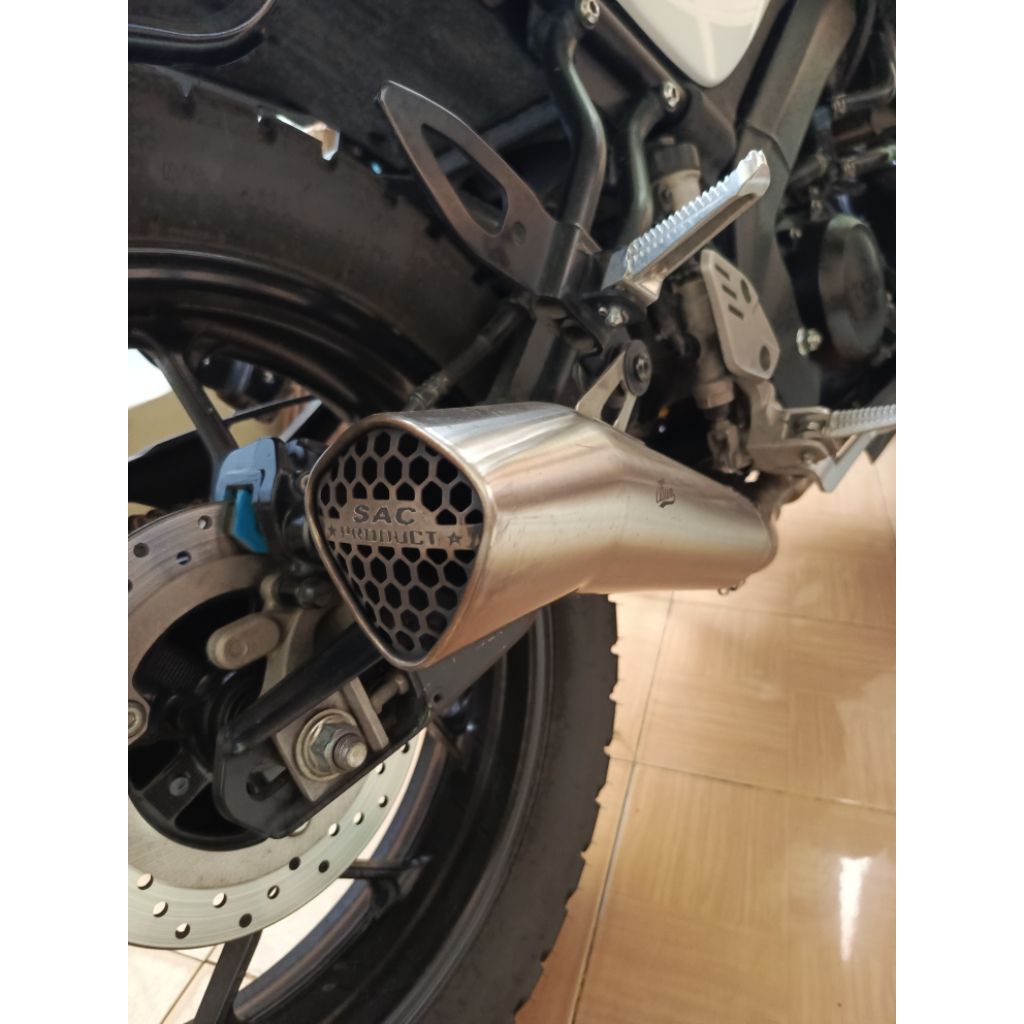 KNALPOT XSR 155 SAC PRODUCT (TYPE : PHYTON)