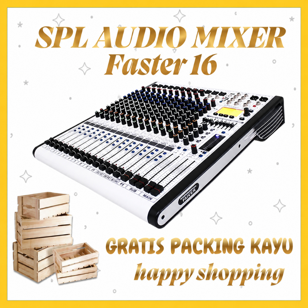 MIXER 16 CHANNEL SPL AUDIO FASTER 16