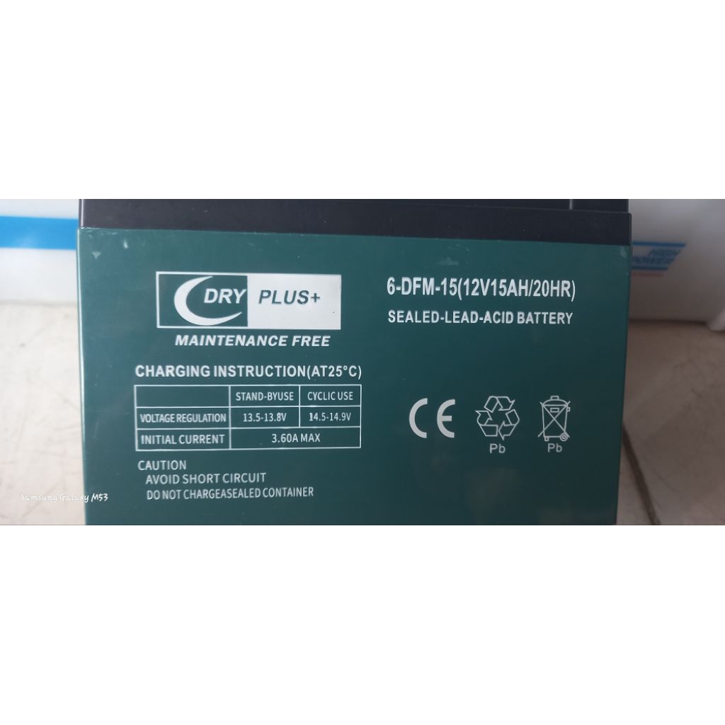aki sepeda listrik(selis)15ah 12volt