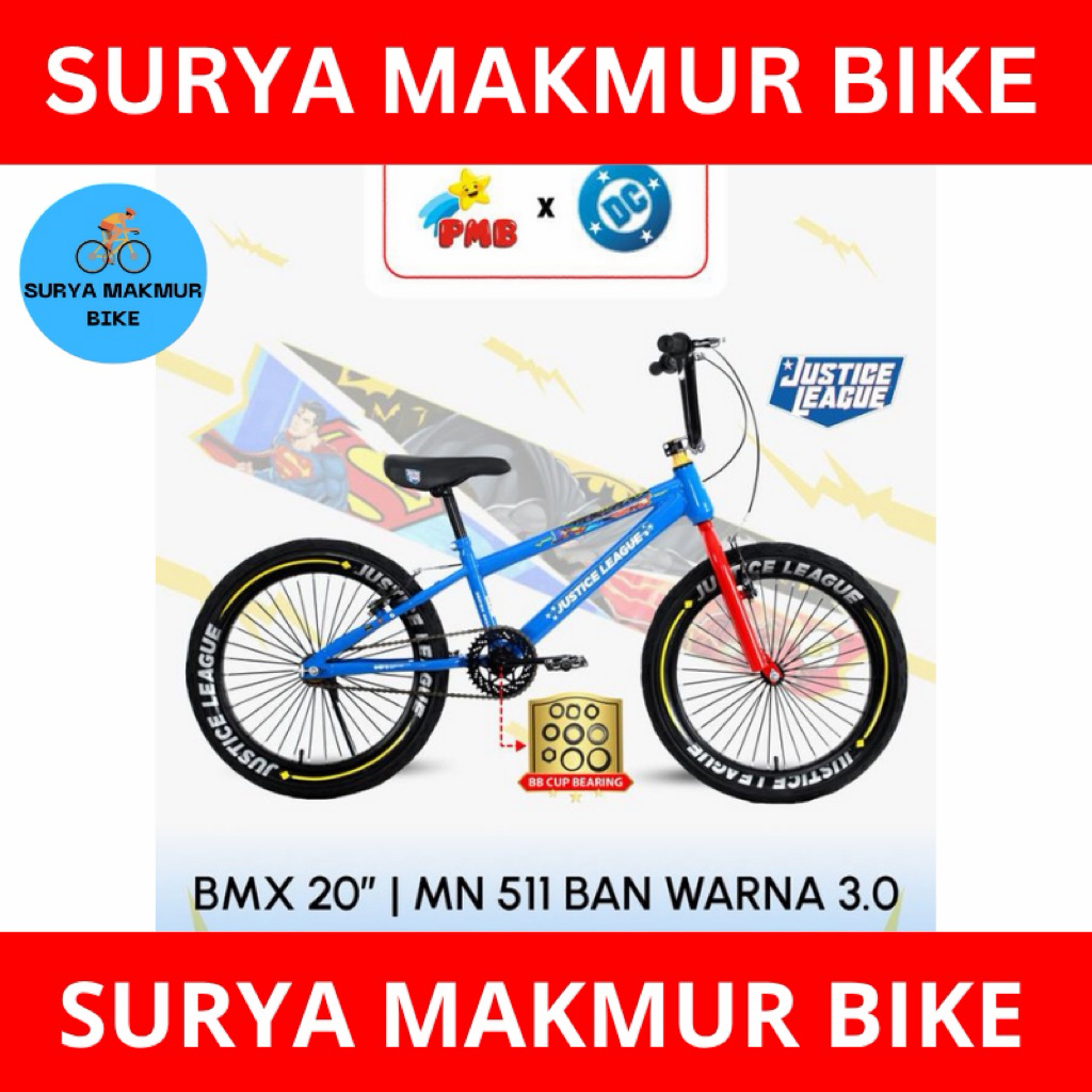 Sepeda anak laki Bmx 20"Velion 311/Bmx 20 PMB 511db  Jumbo 3.0