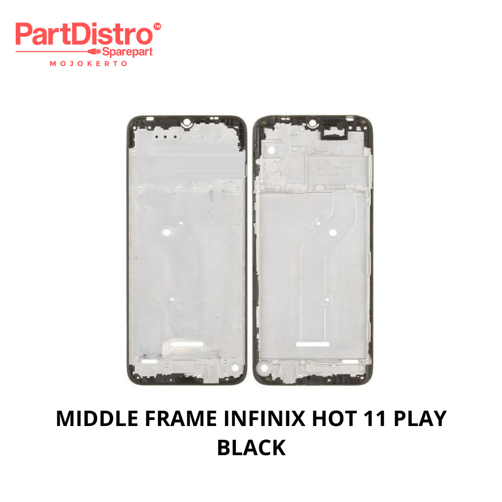 MIDDLE FRAME INFINIX HOT 11 PLAY BLACK