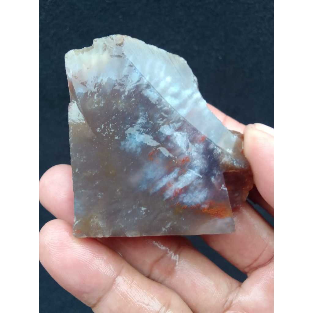 Bahan Batu Akik Garut ASli Anggur Motif Natural dari Alam