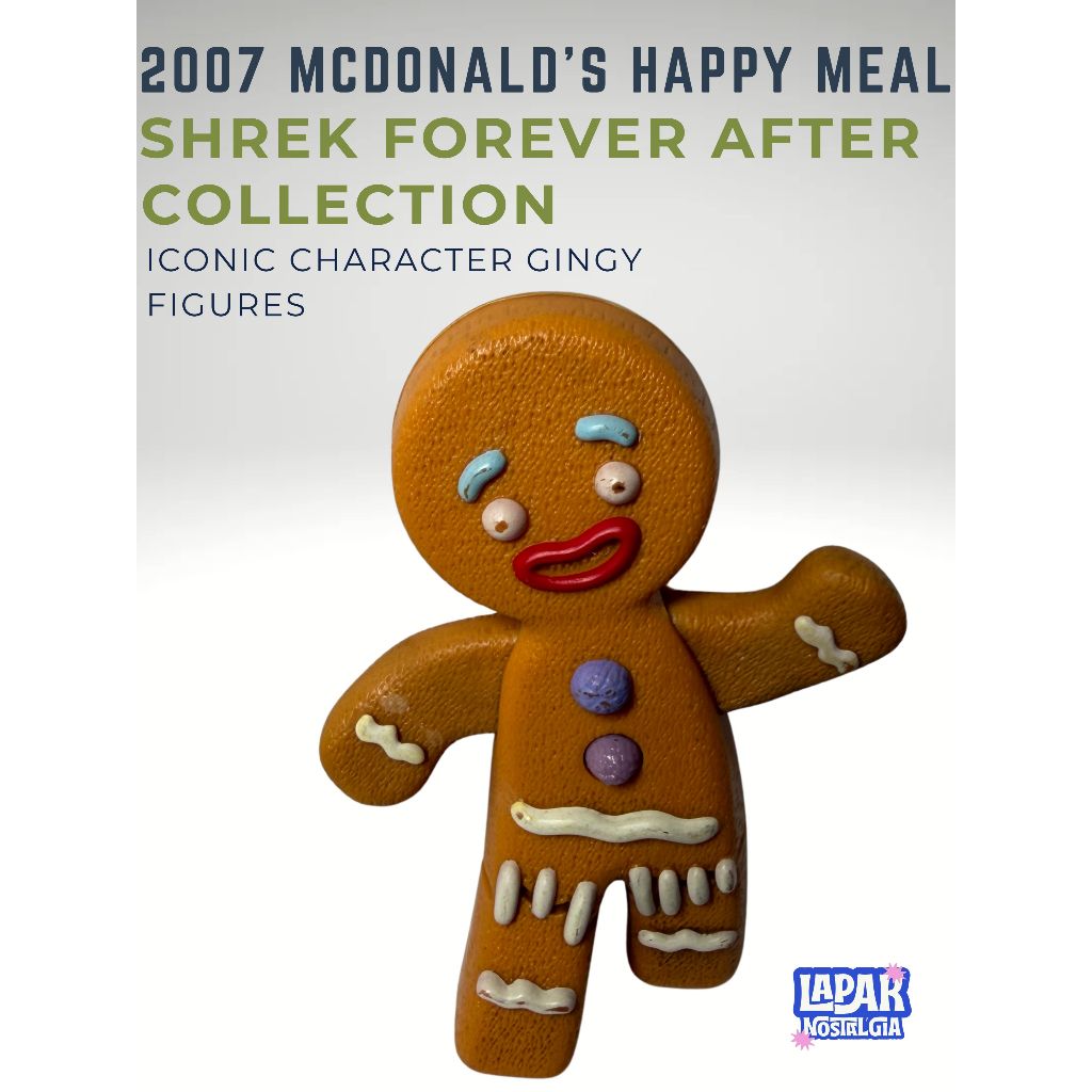 [GINGY] 2007 MCDONALD'S HAPPY MEAL TOYS SHREK FOREVER AFTER COLLECTION PRELOVED | MAINAN PRELOVED HA