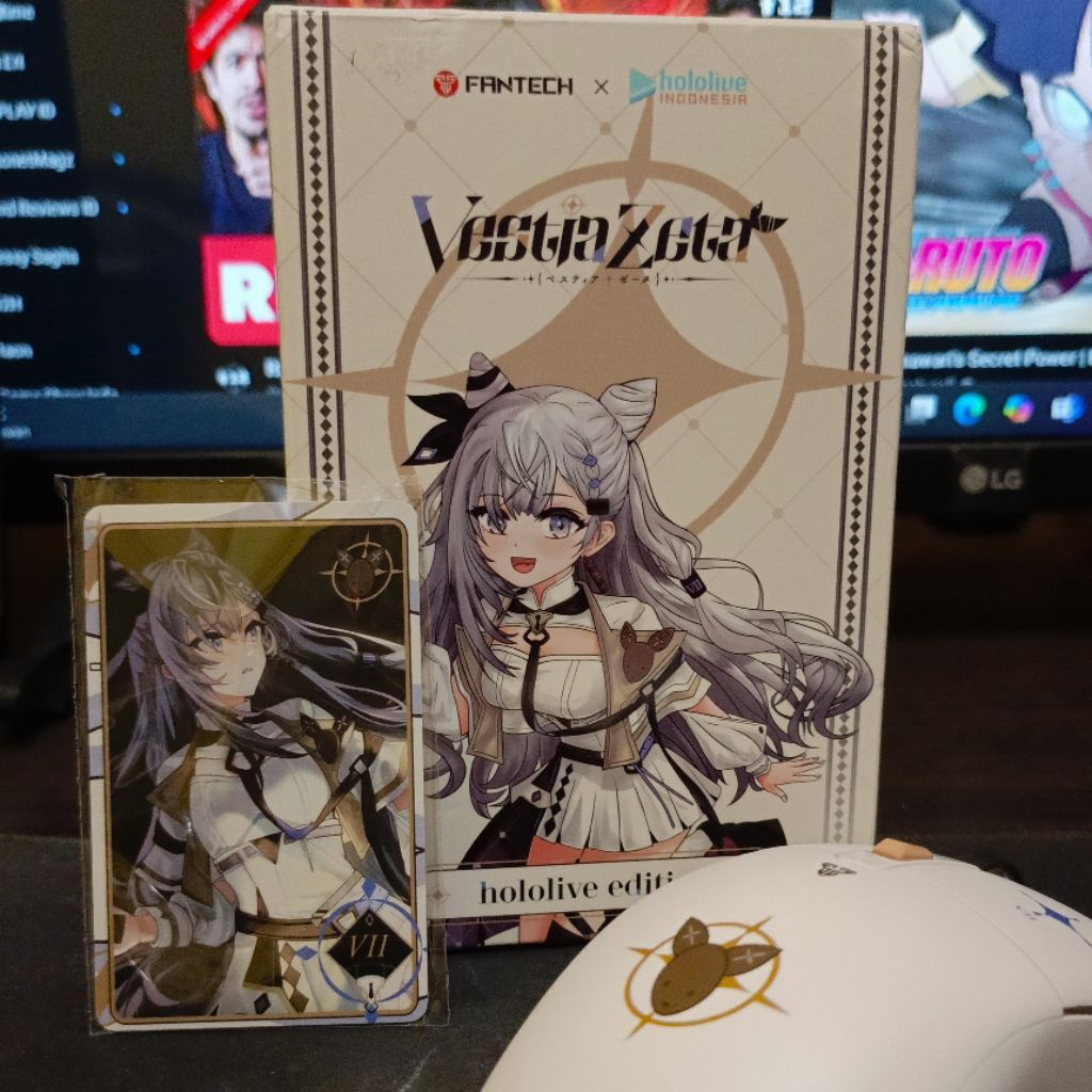FANTECH X HOLOLIVE EXCLUSIVE SPECIAL EDITION VESTIA ZETA MOUSE WIRELESS GAMING
