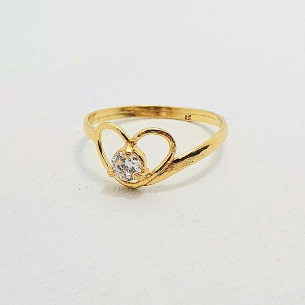 Cincin emas 0.900 gram kadar 8k