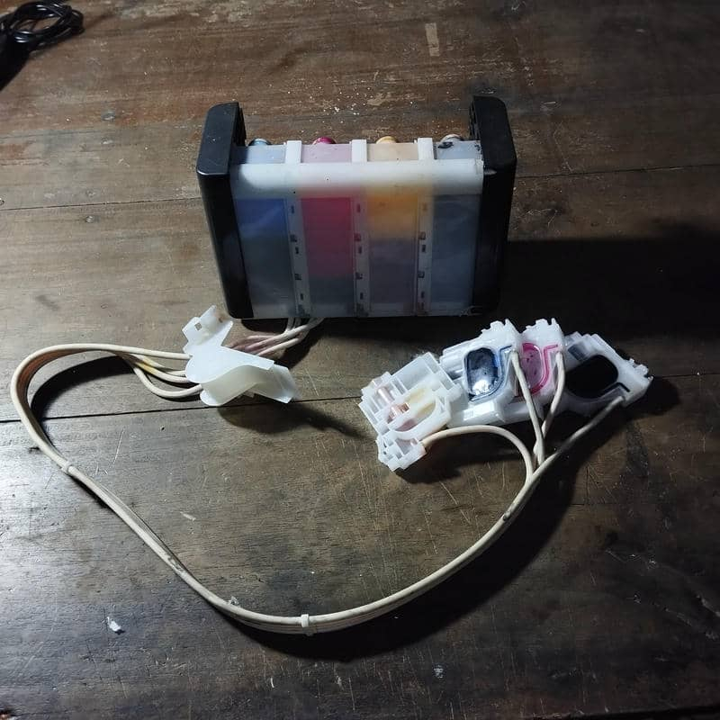 set tabung tinta plus selang Epson L405 L365 L385 L455