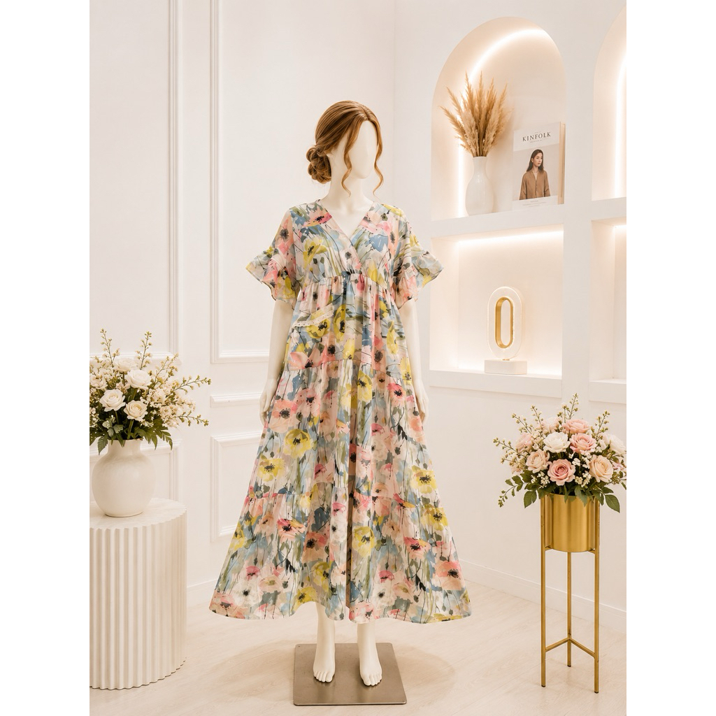 kenzia dress daster unik daster kekinian