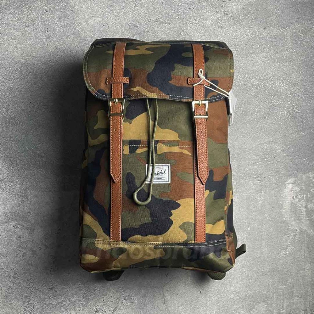 Herschel Retreat Backpack 23L - Woodland Camo