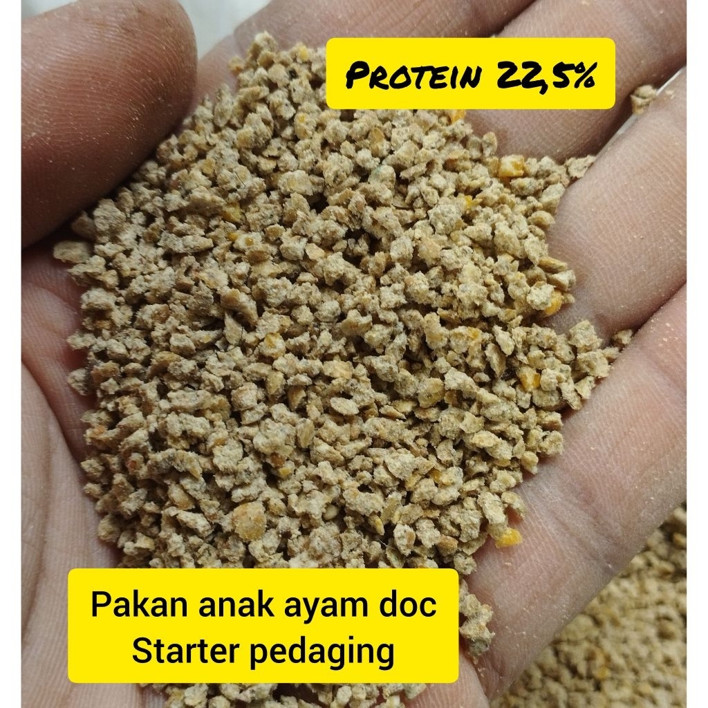 pur pakan anak ayam doc starter pedaging broiler new hope BPS 1kg