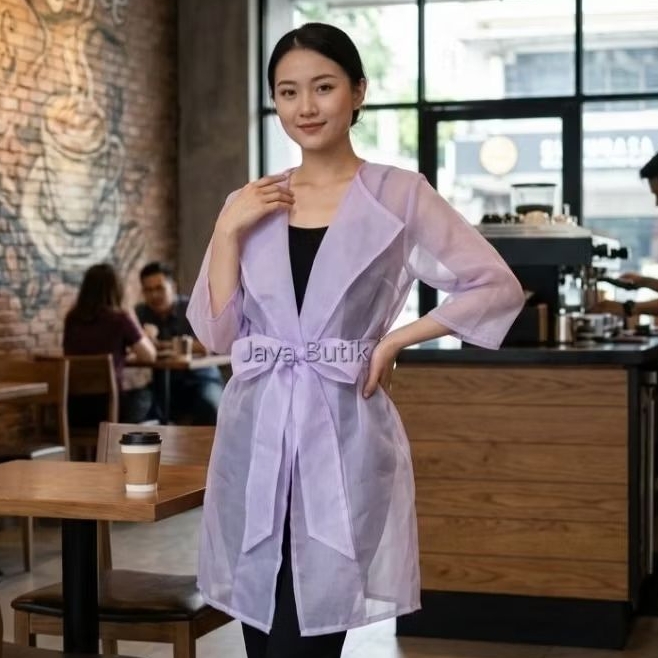 OUTER ORGANZA PANJANG/ OUTER ORGANZA/ OUTER PESTA / OUTER KONDANGAN