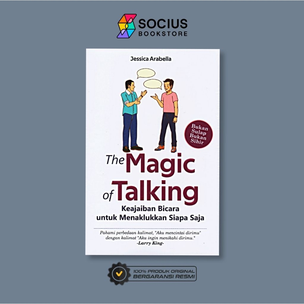 BUKU THE MAGIC OF TALKING (KEAJAIBAN BICARA UNTUK MENAKLUKKAN SIAPA SAJA)