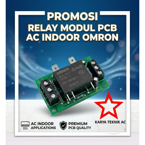 RELAY MODUL PCB AC INDOOR OMRON