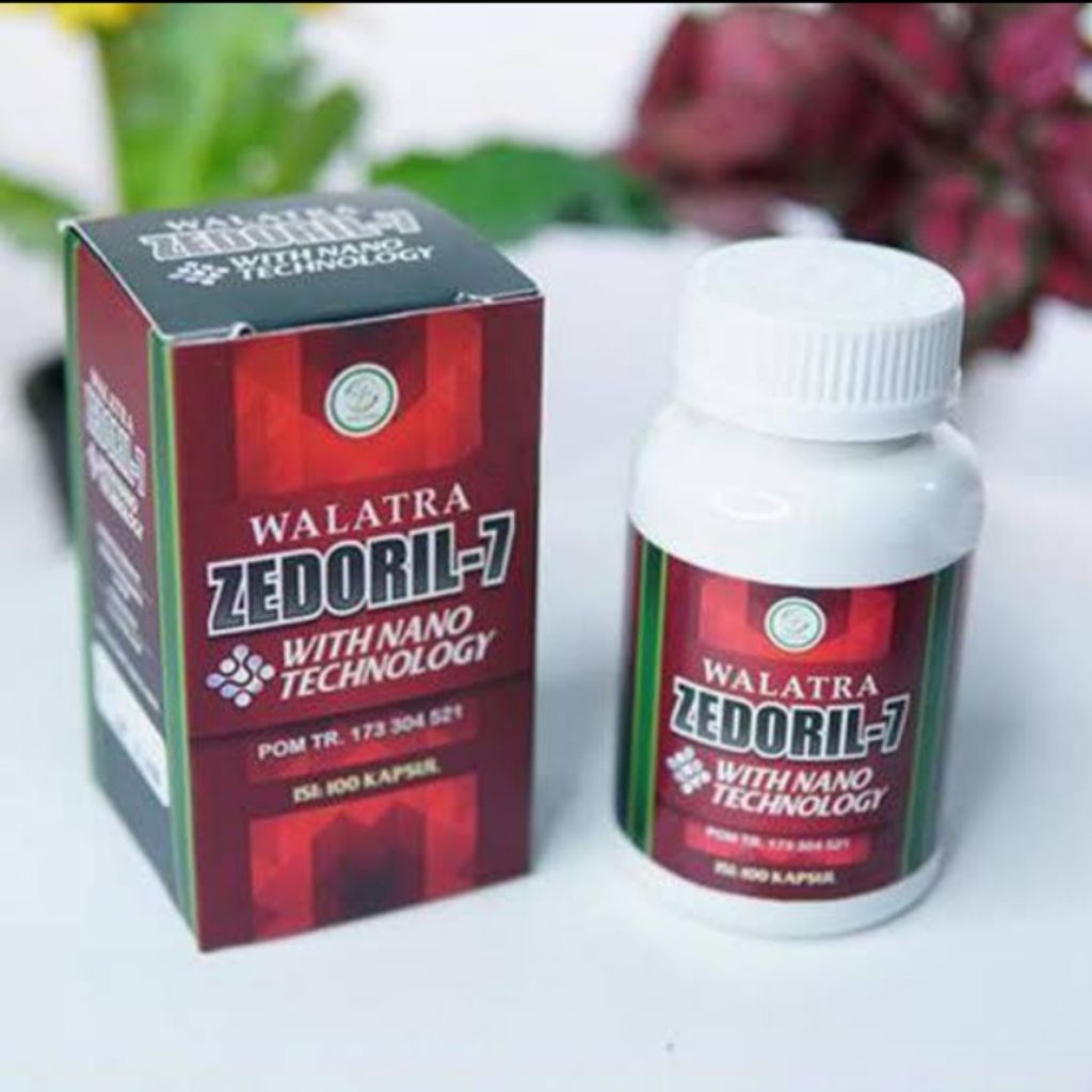 Zedoril 7 Walatra - ORIGINAL asli kapsul zedoril7 Herbal BPOM