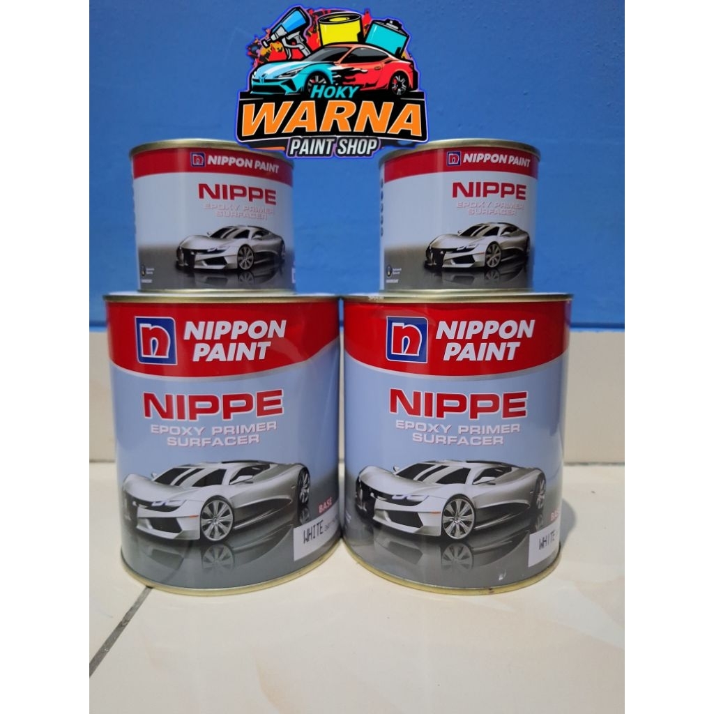 Epoxy Primer Surfacer Nippe (White) 1ltr set