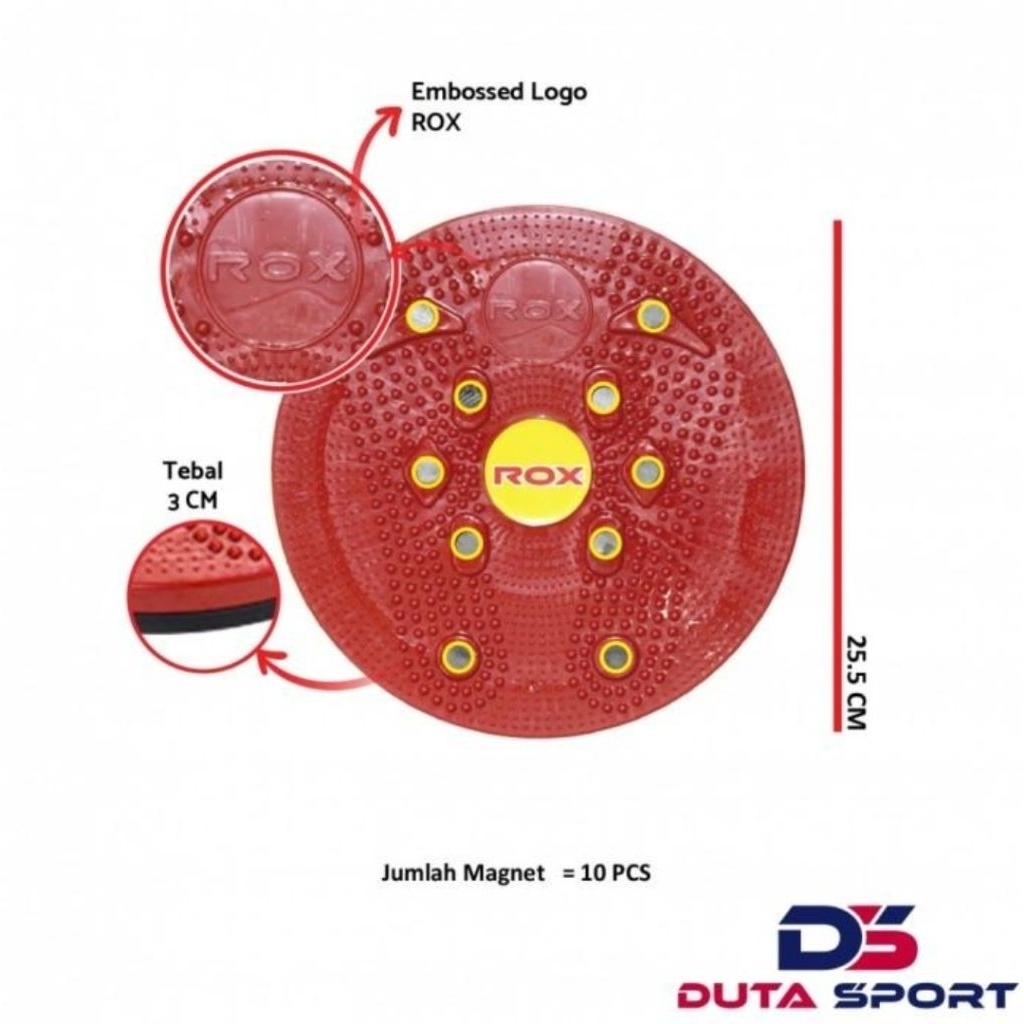 Magnetic Trimmer Jogging Body Plate ROX 100% ORIGINAL