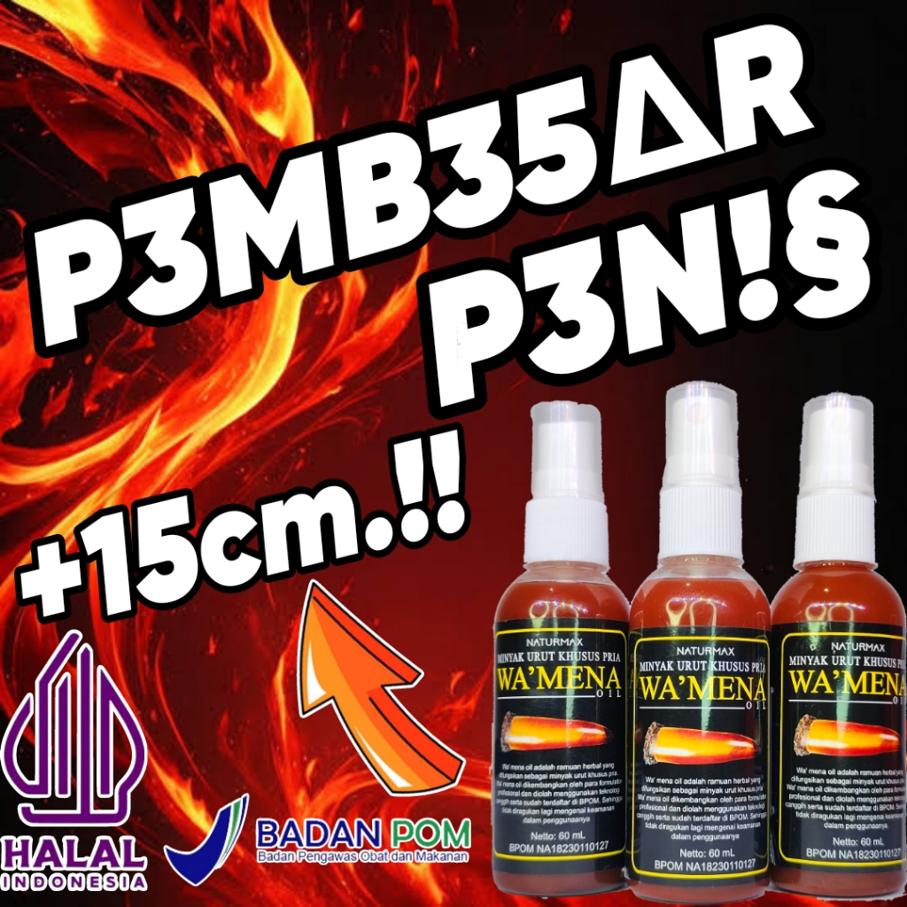top 1 PEMBESAR KELAMIN LAKI LAKI bpom 100% ORIGINAL