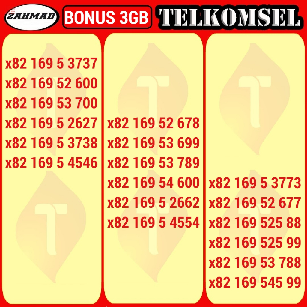 TSEL-E) NOCAN TELKOMSEL 11 Digit kartu perdana nomor cantik simpati 11digit murah