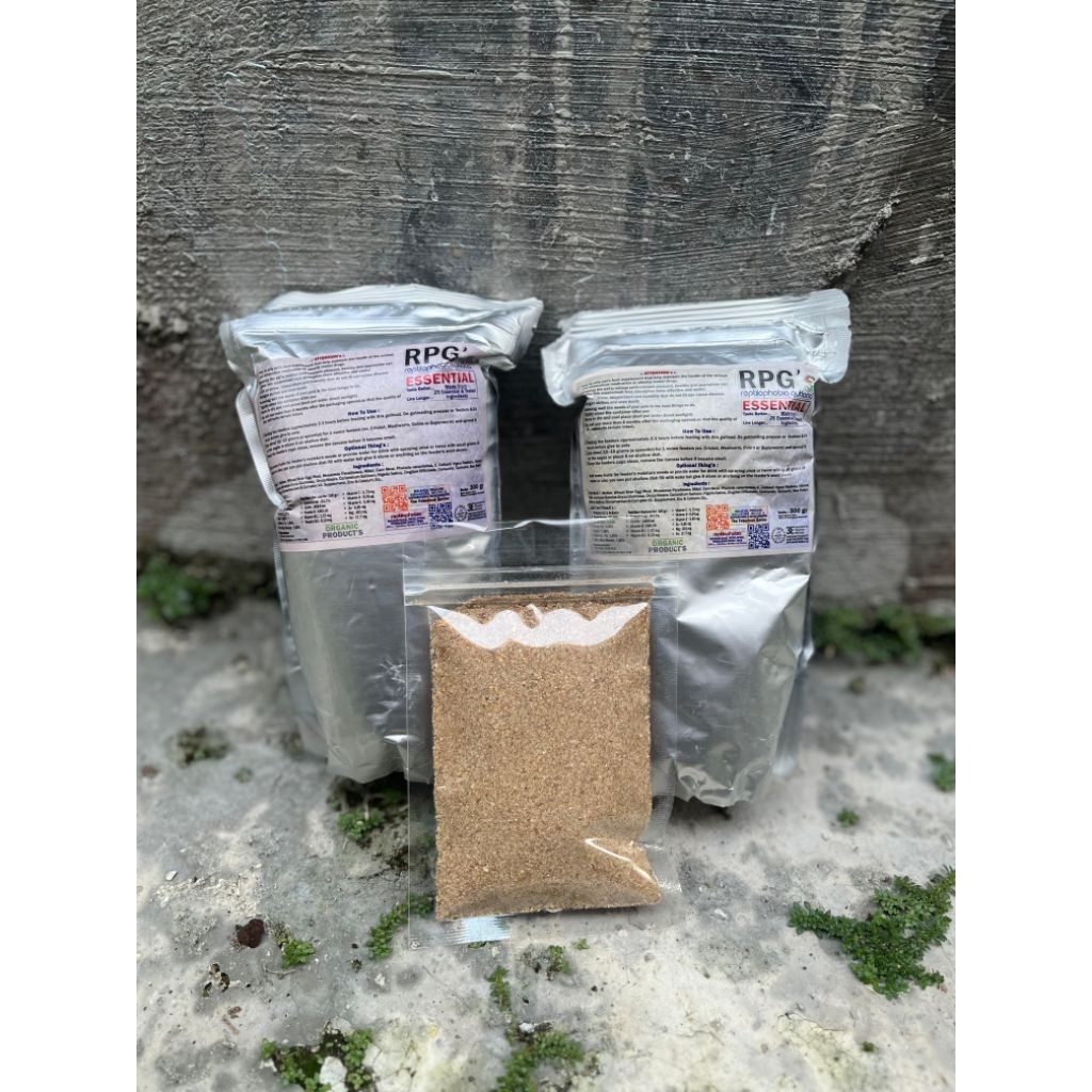 Gutload rpg repackge 50 gram pakan gutload leopard gecko