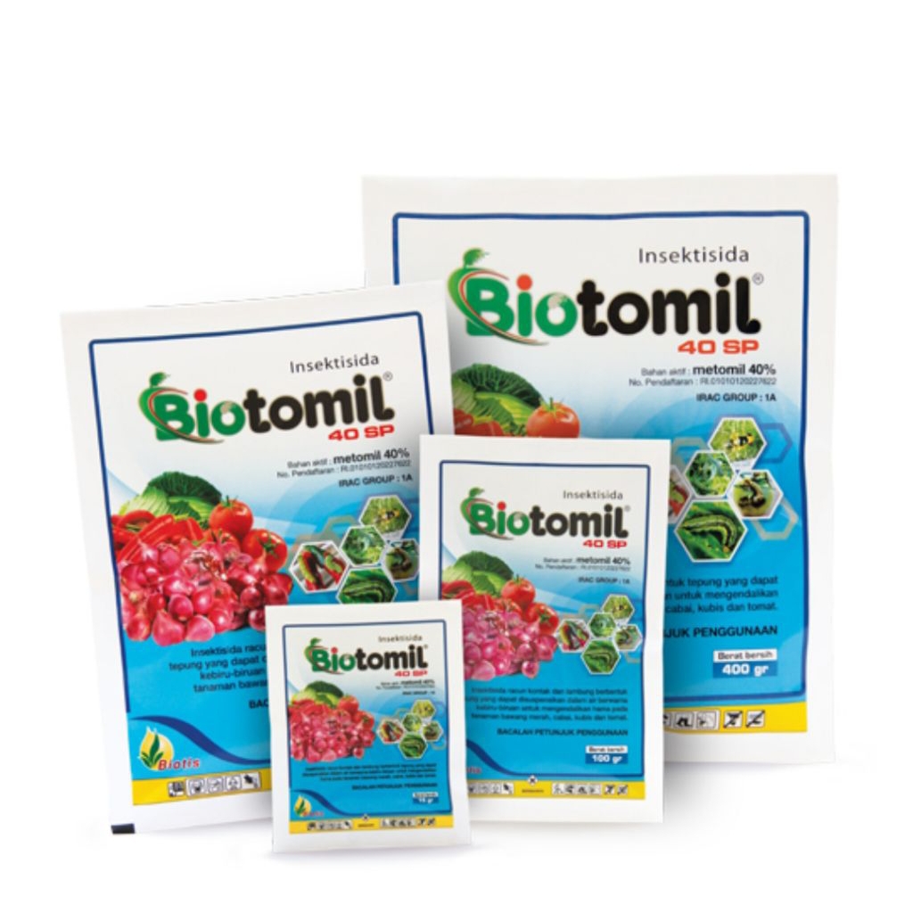 Insektisida BIOTOMIL 40 SP Bahan aktif : metomil 40%