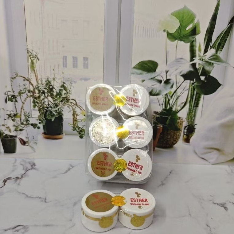 ​Esther Bleaching Cream Isi 6 Paket - Solusi Kulit Cerah Glowing Permanen, Grosir Esther Bleaching C