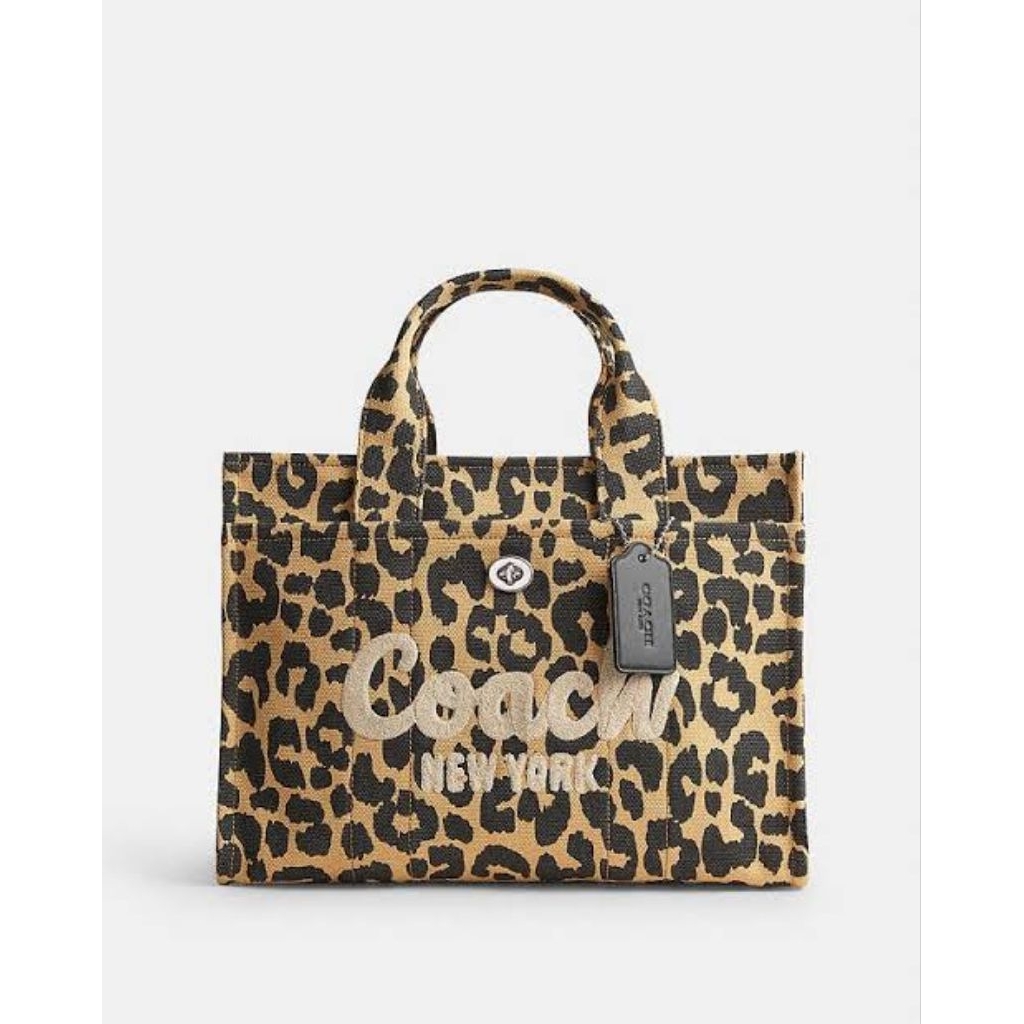 Tote bag wanita leopard coc