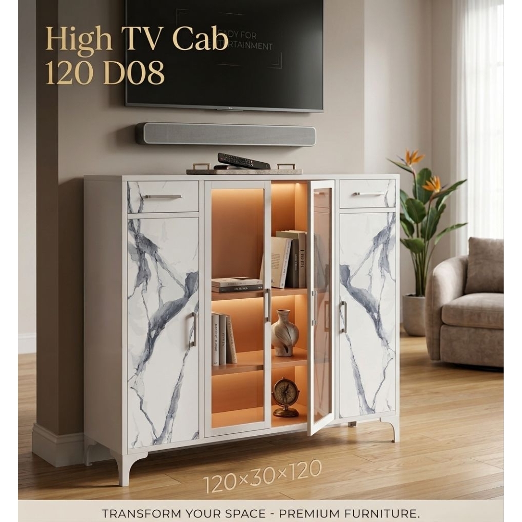 meja tv besi / stand tv / buffet / sideboard