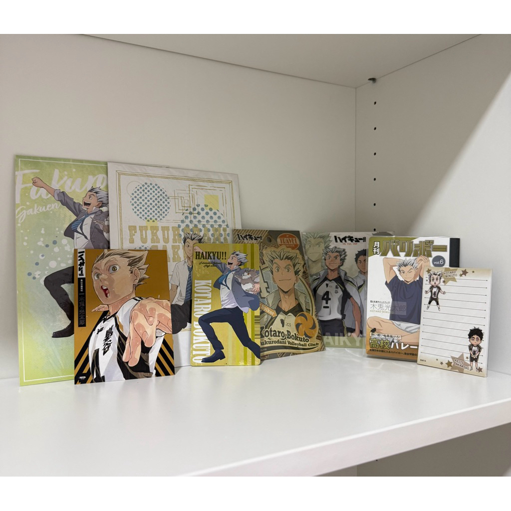Haikyuu Bokuto Koutaro postcard book kertas