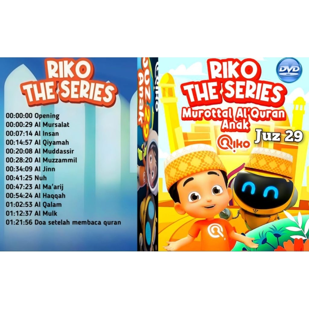 KASET DVD RIKO MUROTTAL ANAK JUZ 29