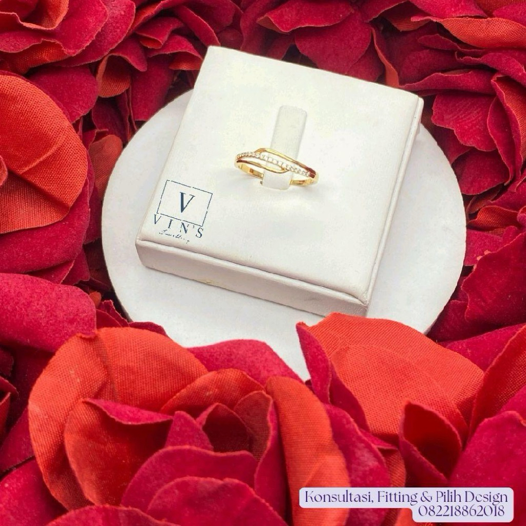 Cincin model listring Gold