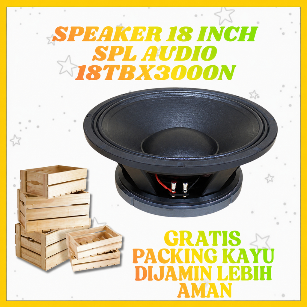 Speaker 18 Inch SPL Audio 18TBX3000N