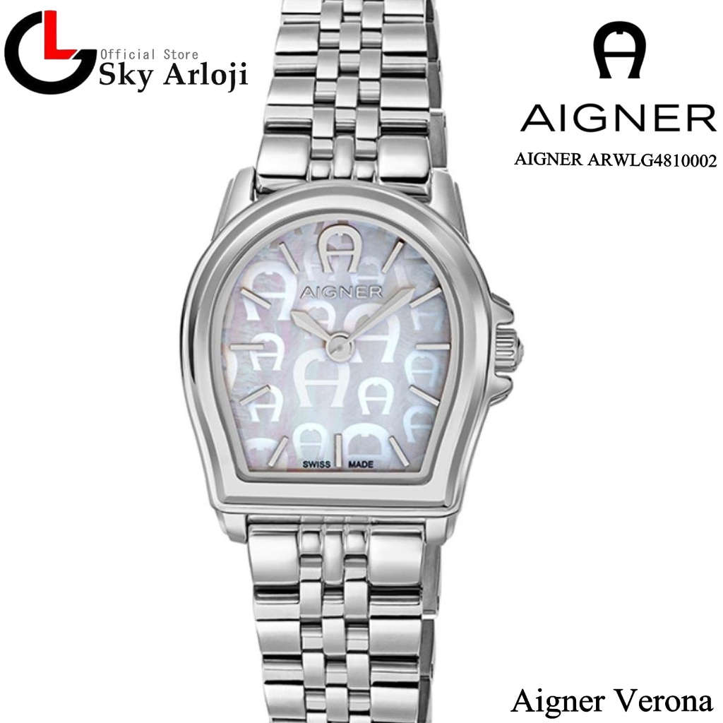 AIGNER ARWLG4810002 Verona Jam Tangan Wanita Analog Swiss Made