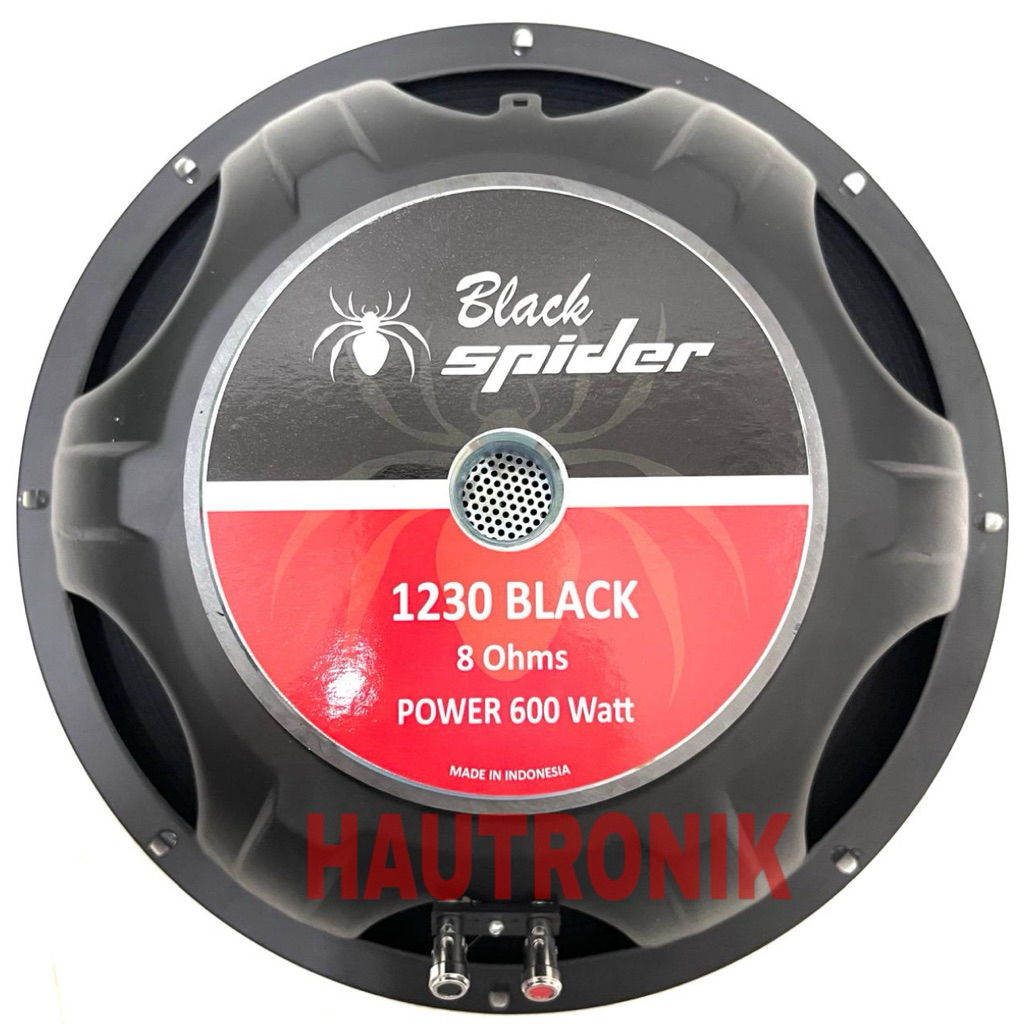 Speaker Komponen BlackSpider 1230 12inch 600watt Original Black spider BS 1230 bs1230 ( Bisa COD )