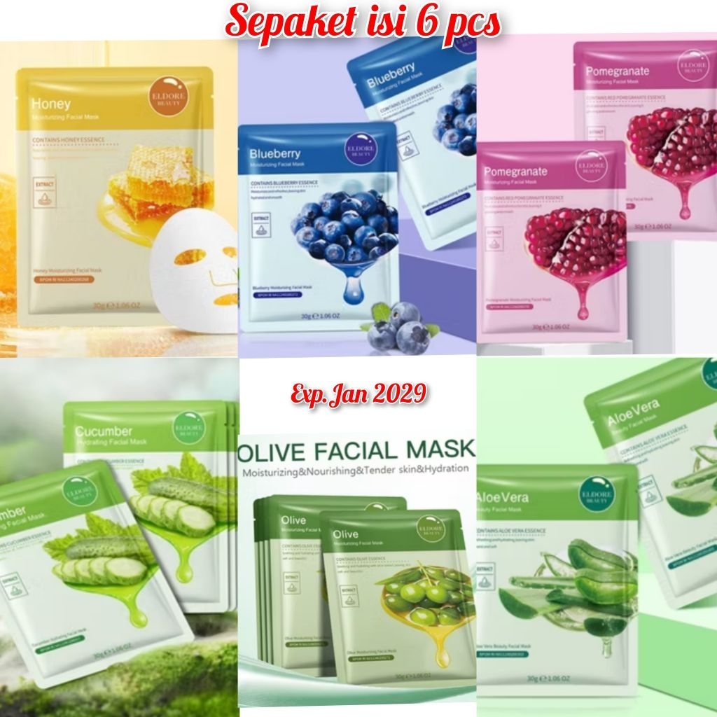 Sheet Mask Eldore Beauty