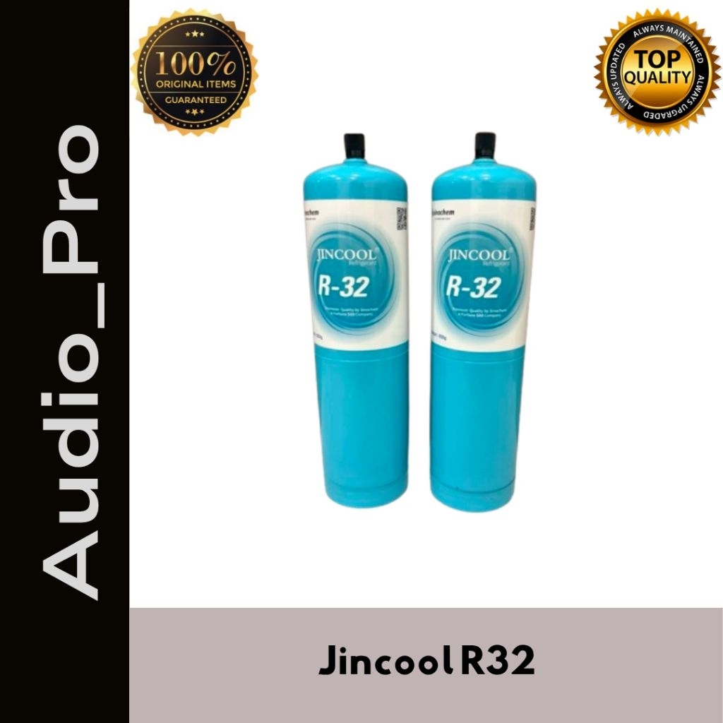 New Freon AC Kulkas Jincool R32 650gr Freon Isi AC Jincool R32 650gr