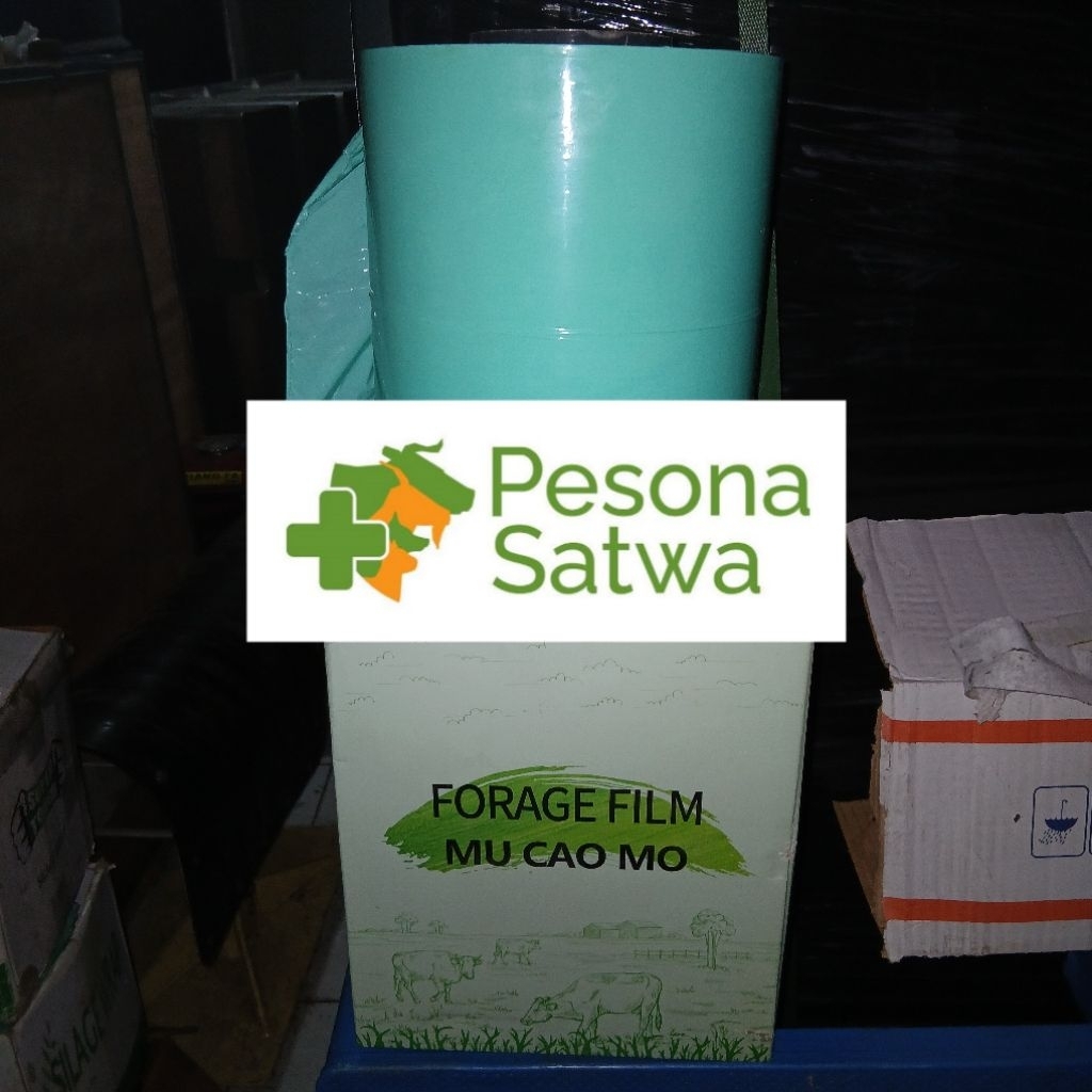 Plastik Silase, Silage Wrap, Baller, Pembungkus Silase 1 Roll
