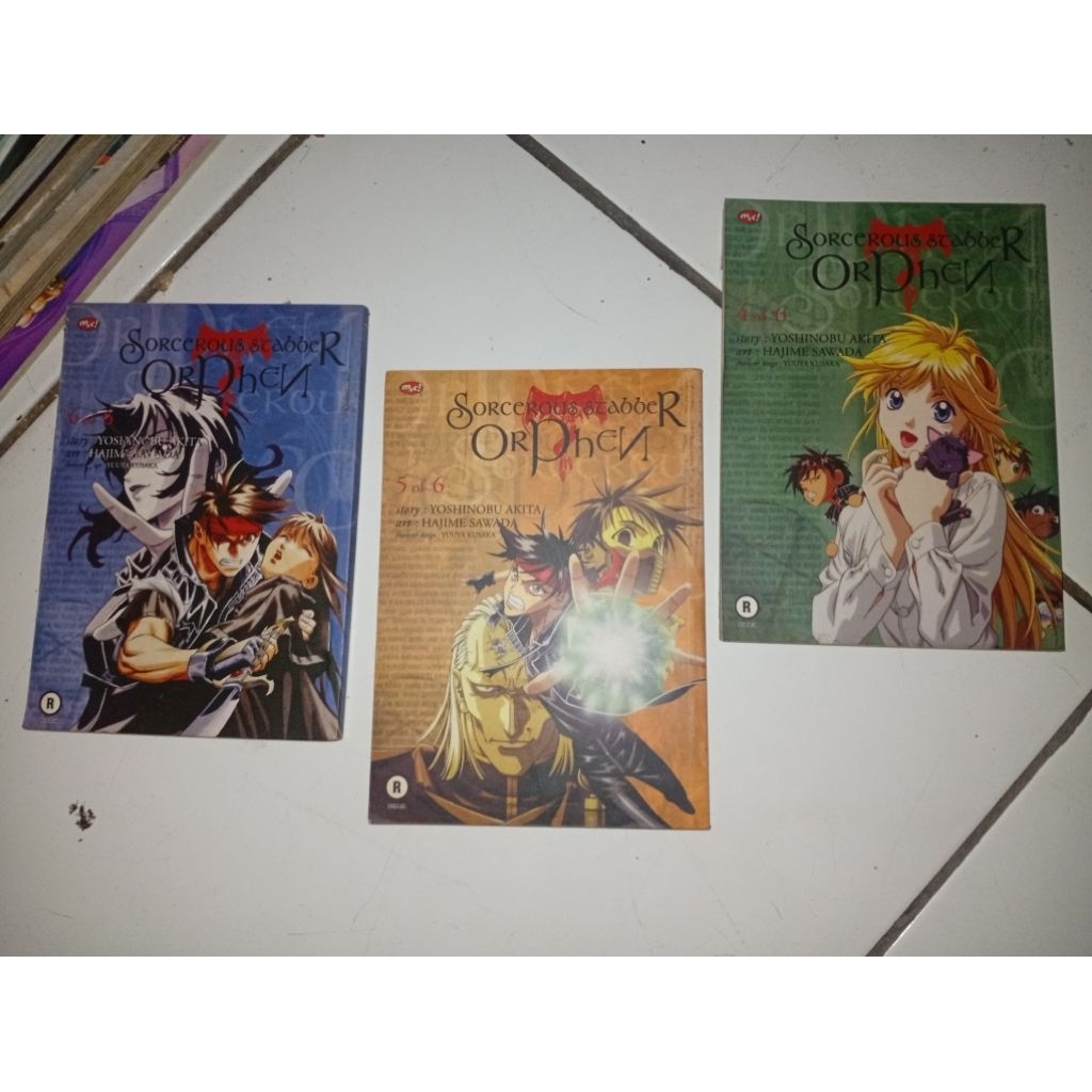 KOMIK SORCEROUS STABBER ORPHEN