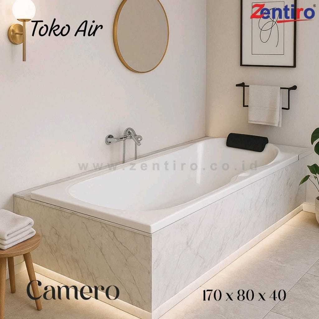 Bathtub ZENTIRO Bathtub Tanam Marble Camero | Bathtub Long 170