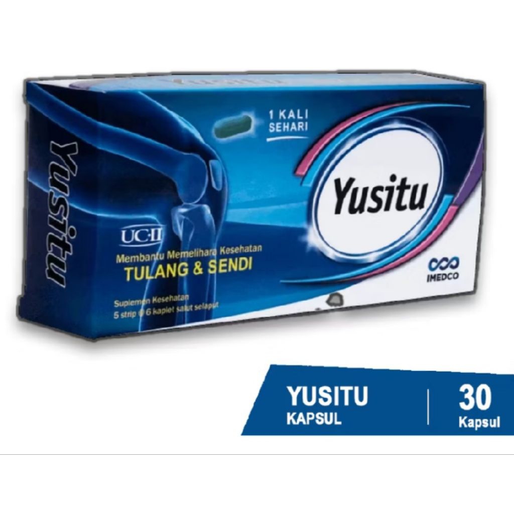 Yusitu suplemen untuk Kesehatan Tulang dan Sendi 100% Original