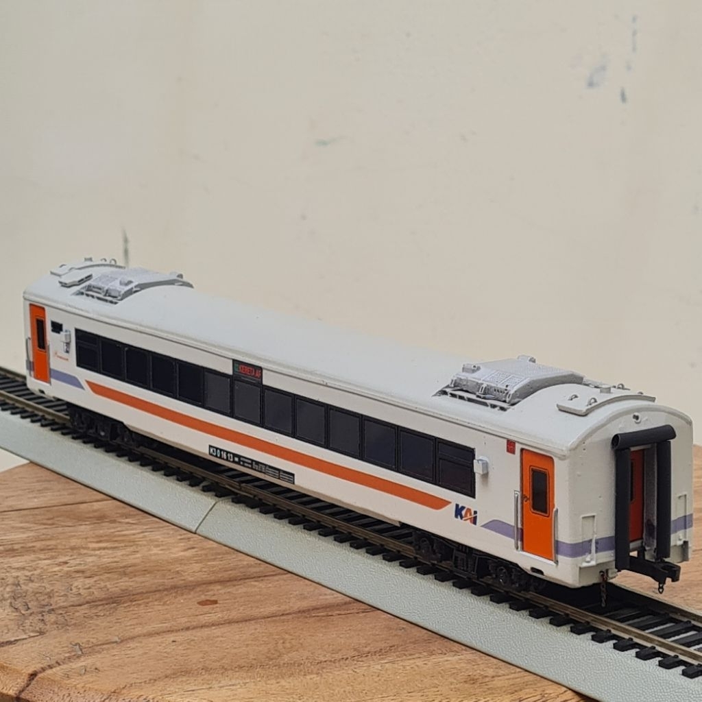 Kereta Model - Miniatur Kereta Api - Miniatur Gerbong Ekonomi K3 Mildsteel New Image 2016 Skala HO (