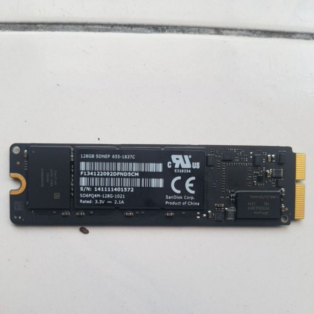 SSD Apple Mac 128GB