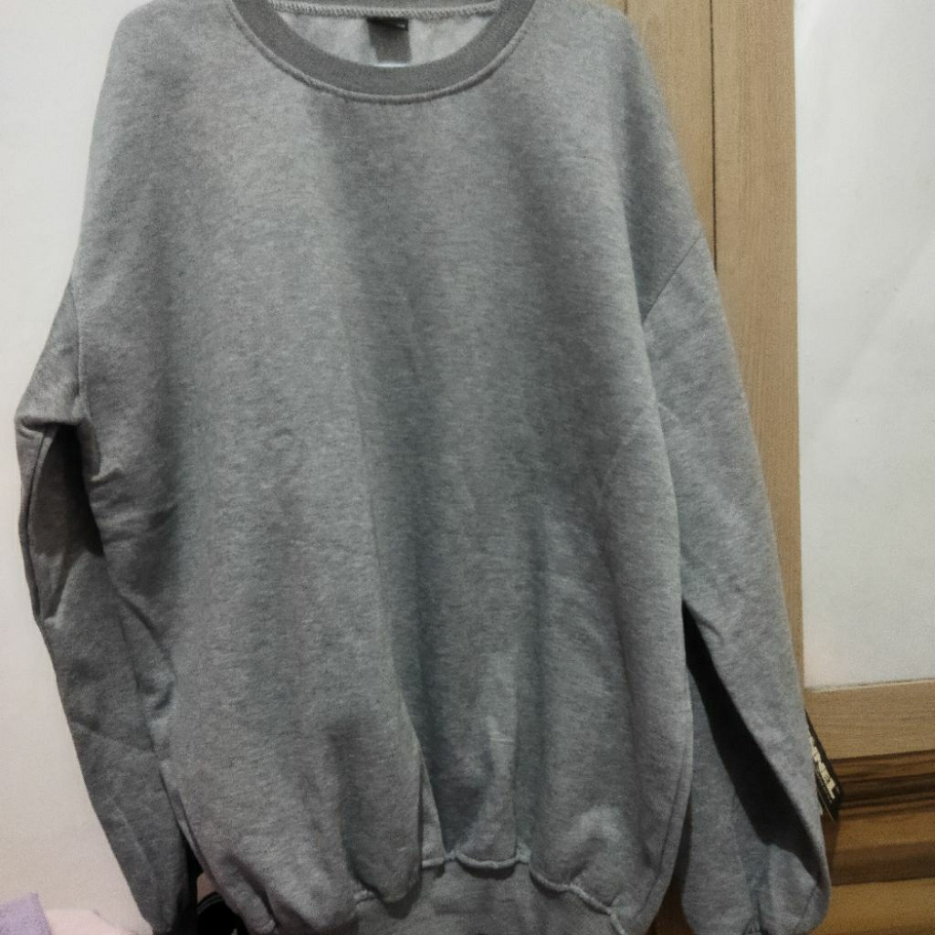 (PL)SWEATER PRIA WANITA JUMBO SIZE