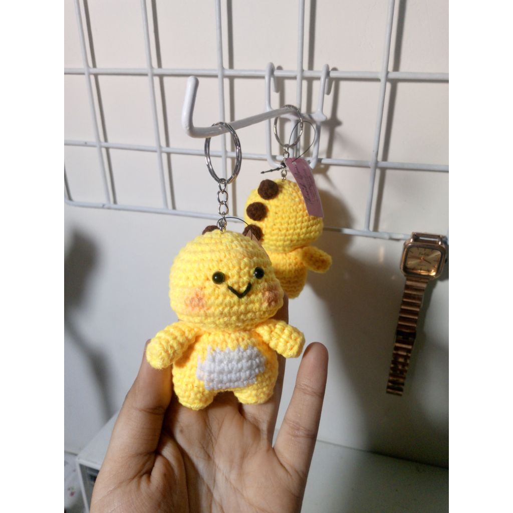 CROCHET NAILONG // GANTUNGAN KUNCI NAILONG LUCU // RAJUTAN NAILONG // keychain nailong // keychain a