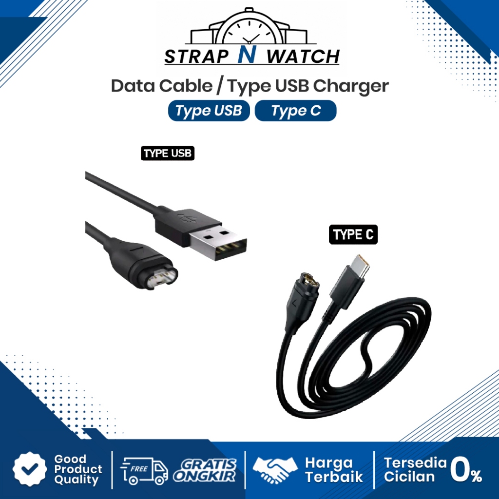 Kabel Data Kabel Charger USB Type C Garmin D2 Air X10 X15 D2 Delta D2 Mach 1 2 D2 Charlie