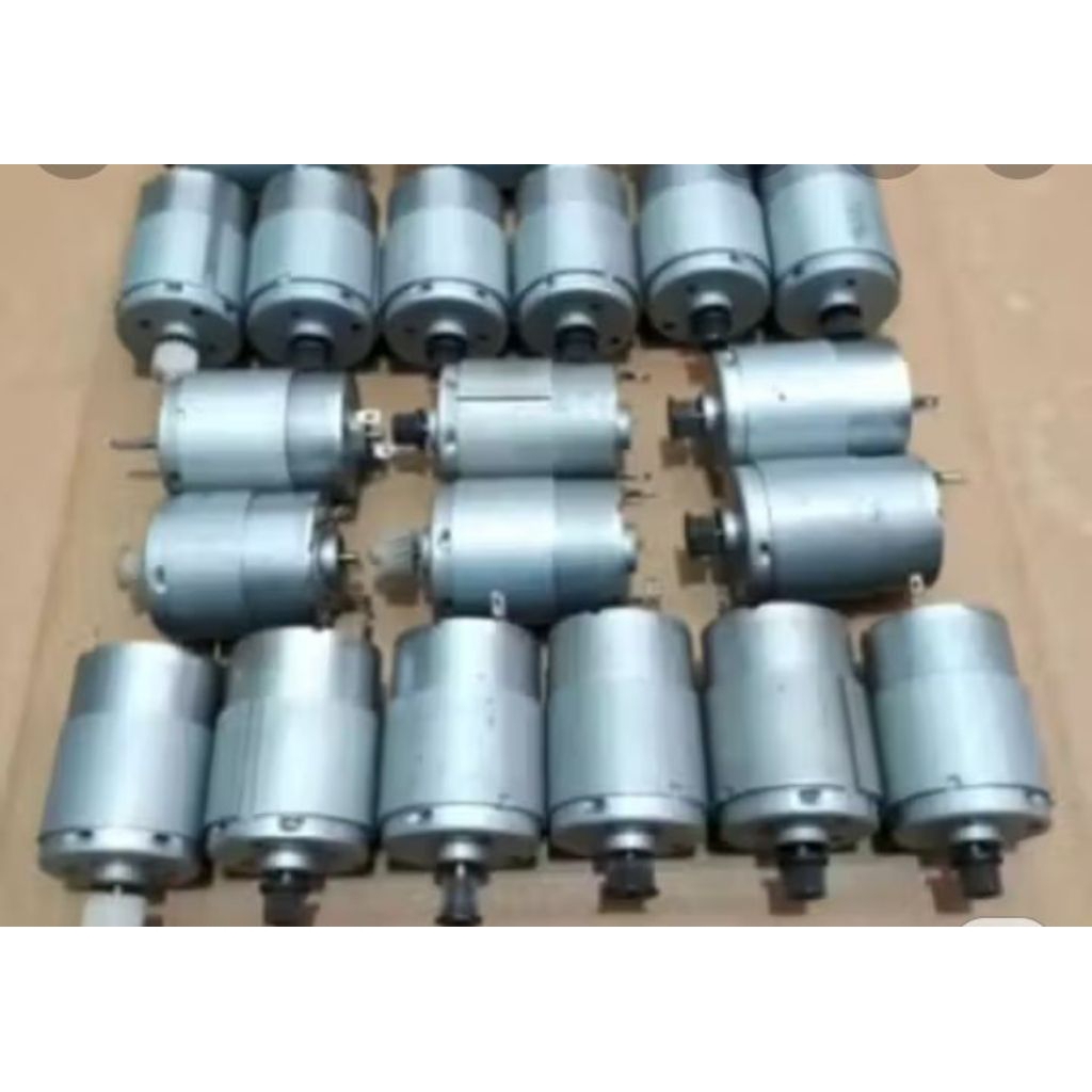 Dinamo Motor DC Ex Printer 12V - Motor Generator Bekas Printer Deskripsi Produk: Dinamo motor DC bek
