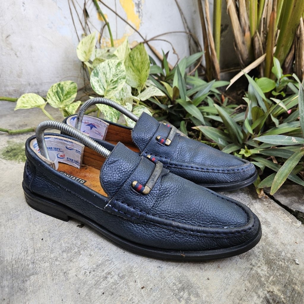 sepatu loafer second kontatto size 43(27,5cm)