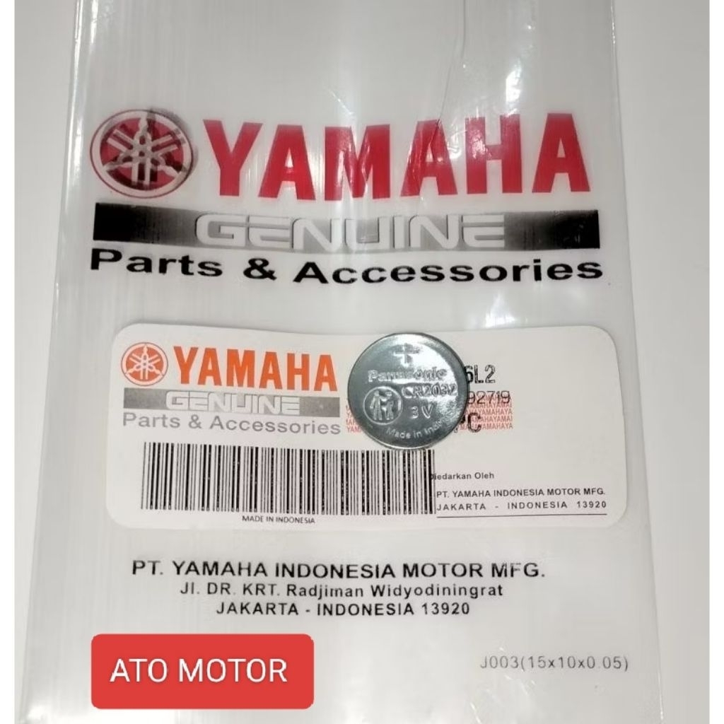 BATU BATRAI BATERAI REMOT NMAX N MAX LEXI AEROX COCOK SEMUA REMOT MOTOR YAMAHA