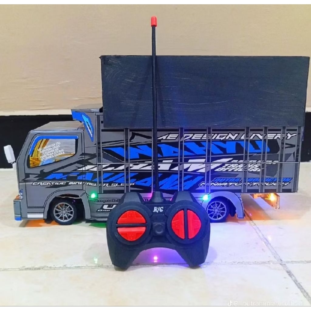 mobil truk oleng remot